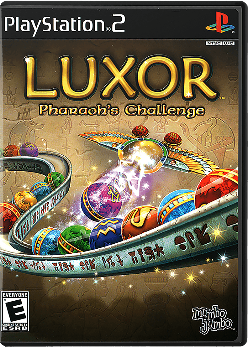 Luxor Pharaoh's Challenge box art for Playstation 2